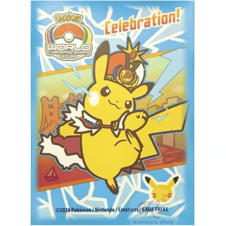 【バラ】 ポケモン30th Celebration Play! Pokémonジム大会 champions ピカチュウ (2026)