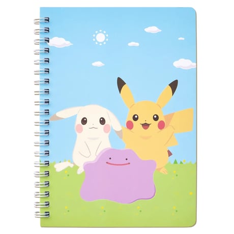 ポケモン 韓国限定 「ぽこ あ ポケモン」×MUSINSA Pokémon Pokopia 【リングノート（メタモン＆ピカチュウ＆うすチュウ）】