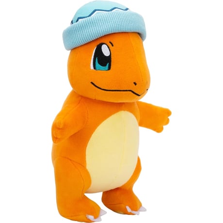 海外ポケモングッズ Jazwares クリスマスぬいぐるみ 【ヒトカゲ／8インチ・約20cm】