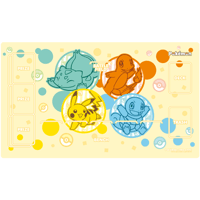 ポケモンカード 韓国限定 冒険のはじまり ピカチュウ・フシギダネ・ヒトカゲ・ゼニガメ プレイマット