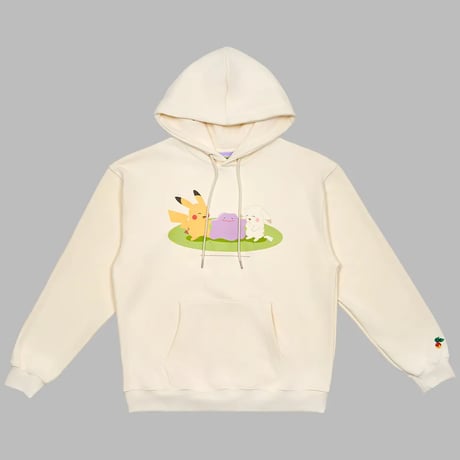 ポケモン 韓国限定 「ぽこ あ ポケモン」×MUSINSA Pokémon Pokopia 【うすチュウ・ピカチュウ・メタモン パーカー】