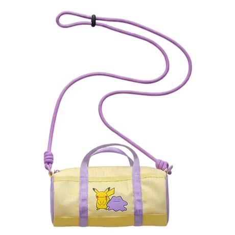 海外ポケモングッズ Pokémon × HOLLYBOX クロスボディバッグ 【メタモン＆ピカチュウ】(約20cm×8.5cm)