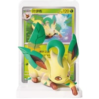 【カードは付属しません】ポケモンカード 海外BOX封入 カードイラストフィギュアコレクション 【リーフィア】