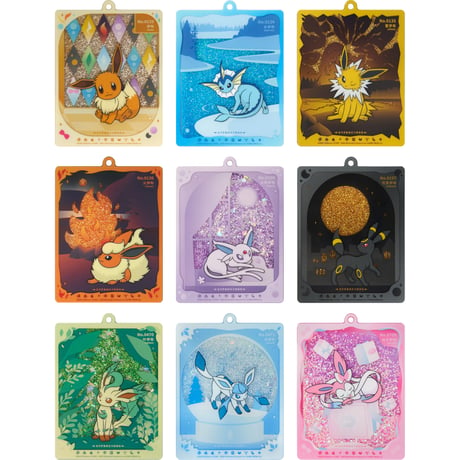 【箱潰れの場合がございます】 中国ポケモングッズ 太晶盛聚カードディスプレイセット