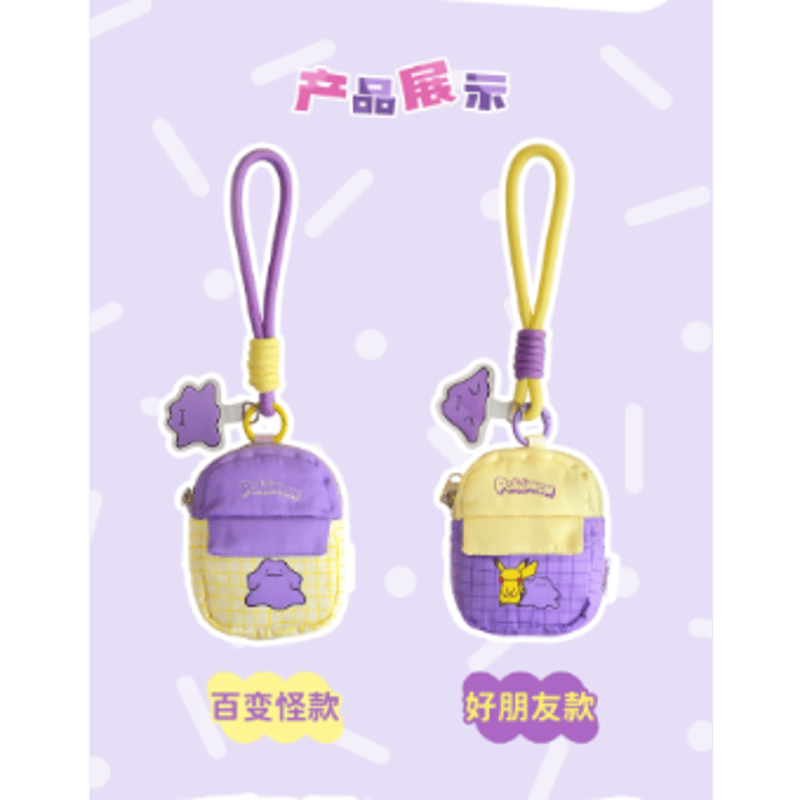 海外ポケモングッズ Pokémon × HOLLYBOX ミニポーチ 【メタモン】 | kin
