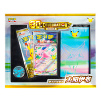 【箱潰れの場合がございます】 ポケモンカードゲーム 中国簡体字版 30周年記念 豪華デッキセット 【エーフィex】