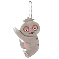ポケモン 中国ポケモンセンター 松弛感(リラックス)シリーズ ボールチェーン付きマスコット 【ナマケロ（口を開けたデザイン）】