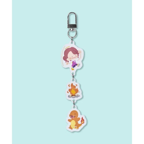【海外イベント会場限定】ポケモン 韓国限定 「ぽこ あ ポケモン」×MUSINSA Pokémon Pokopia 【アクリルキーホルダー（全6種・種類を選べる1個）】