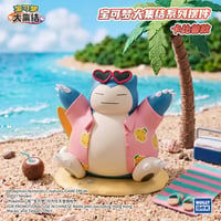 【外箱潰れの場合がございます】 海外ポケモングッズ Pokémon × HOLLYBOX ポケモンユナイト ホロウェアフィギュア 【ビーチスタイルカビゴン】
