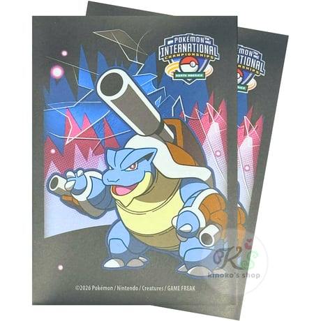 ポケモンカード 2026 North America International Championships 選手用スリーブ (65枚) メガカメックス