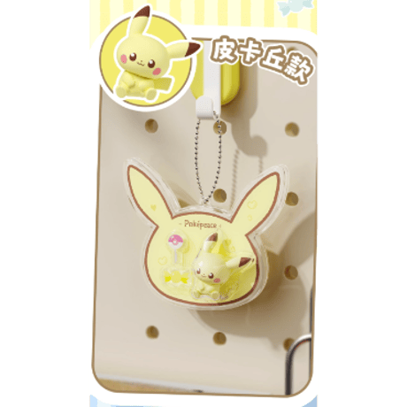 【中国限定】 ポケモン ポケピース 夢見る出会い クリアマスコットチャーム【全6種コンプリート】
