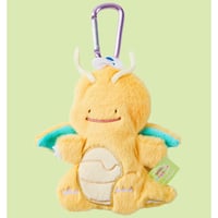 ポケモン 韓国限定 「ぽこ あ ポケモン」×MUSINSA Pokémon Pokopia 【メタモン（カイリューにへんしん） フラットぬいぐるみキーホルダー】