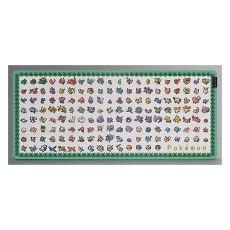 Razer × Pokémon Pixel Art 大判マウスパッド｜ポケモン30周年・初代151匹 （約94 × 41cm）