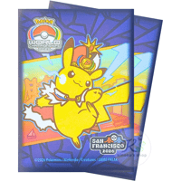 ポケモンカード  2026 サンフランシスコ World ChampionShips ピカチュウ（選手用絵柄）デッキシールド  (65枚)