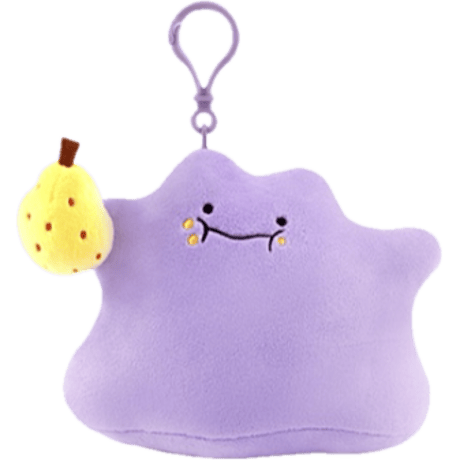 海外ポケモングッズ ポケモン × NOORI PLUS 韓国限定 きのみもぐもぐメタモン カラビナ付きマスコット