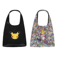 中国限定 ポケモン30周年 「What's Your Favorite?」 リバーシブル ショルダーバッグ｜ピカチュウ＆ポケモン総柄