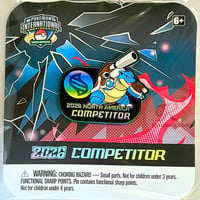 ポケモンカード 2026 North America International Championships 選手用ピンバッジ メガカメックス