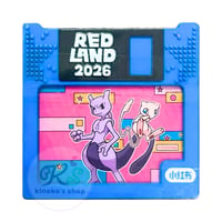 ポケモン 中国イベント 「RED LAND 2026」 会場配布限定 ピンバッジ ミュウツー＆ミュウ