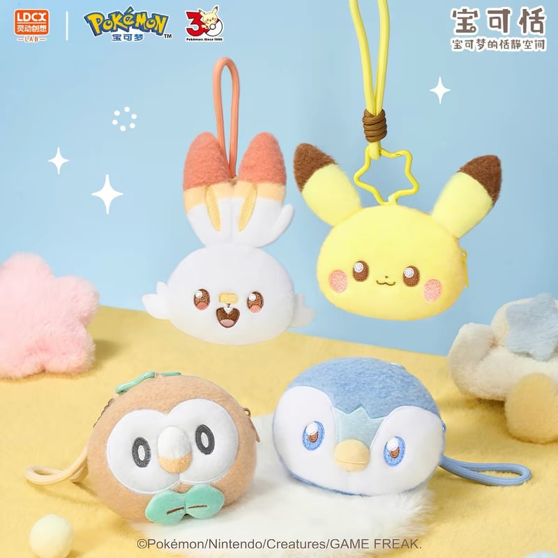 中国限定】 ポケモン ポケピース SWEET MOMENT ふわふわマスコット