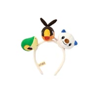 ポケモン 中国ポケモンセンター 「随心搭配」シリーズ ぬいぐるみカチューシャ 【ツタージャ＆ポカブ＆ミジュマル】