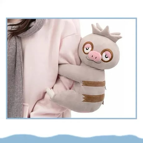 ポケモン 中国ポケモンセンター リラックスシリーズ ぬいぐるみポーチ ナマケロ