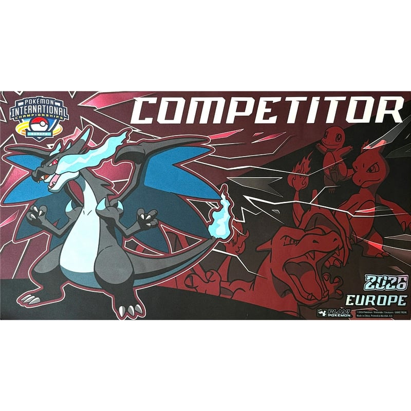 EUIC 2026 メガリザードンX プレイマット ポケモンカード 公式品 ② ポケモンカード 2026 Europe International Championships