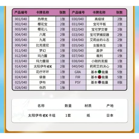 【箱潰れの場合がございます】 ポケモンカードゲーム 中国簡体字版 30周年記念 豪華デッキセット 【エーフィex】