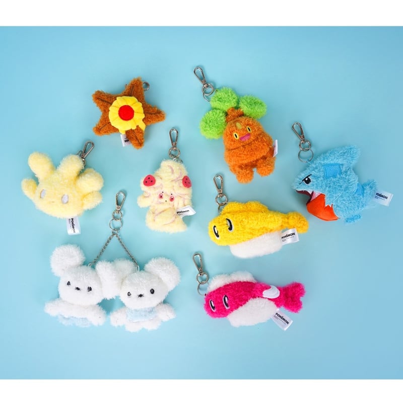 海外ポケモングッズ ポケモン × 3RD ROUND 韓国限定 ぺたんこ