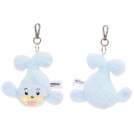 海外ポケモングッズ ポケモン × 3RD ROUND 韓国限定 ぺたんこぬいぐるみ 【プリン・アーボ・コイル・パウワウ・ピッピ】