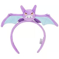 ポケモン 中国ポケモンセンター 「“蝠”到我家」シリーズ ぬいぐるみカチューシャ 【クロバット】