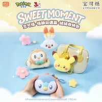 【中国限定】 ポケモン ポケピース SWEET MOMENT ふわふわマスコットポーチ