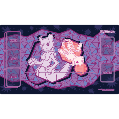 ポケモンカード 韓国限定 Dimension ミュウ＆ミュウツー プレイマット