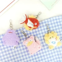 海外ポケモングッズ ポケモン × 3RD ROUND 韓国限定 ぺたんこぬいぐるみ 【トゲピー・メタモン・コイキング・ヤドン】