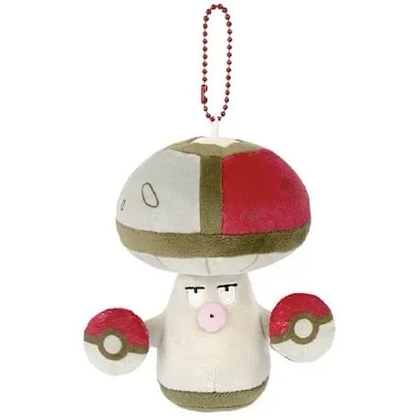ポケモン 中国ポケモンセンター 球宝探検シリーズ ぬいぐるみキーホルダー 【モロバレル】