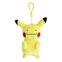 海外ポケモングッズ ポケモン × 3RD ROUND 韓国限定 へんしんメタモン カラビナ付きマスコット 【通常ピカチュウ】