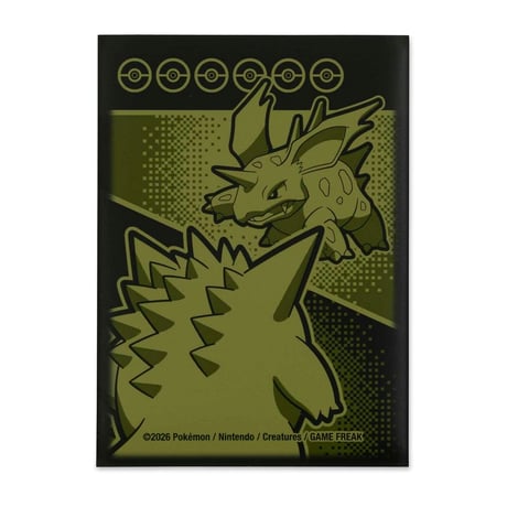ポケモンカード 海外ポケセン限定 Opening Scene スリーブ ゲンガー＆ニドリーノ スリーブ（65枚)