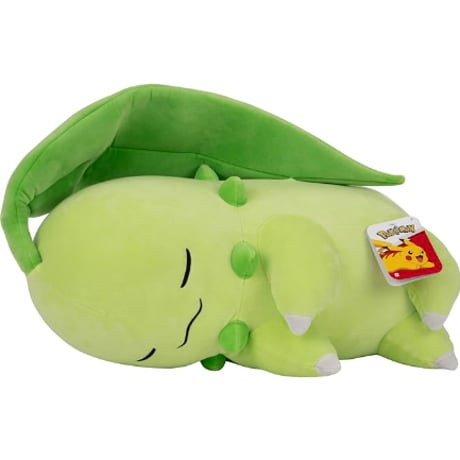 海外ポケモングッズ Jazwares おやすみぬいぐるみ 【チコリータ／18インチ・約46cm】