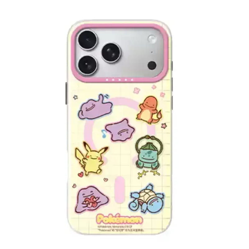 海外ポケモングッズ Pokémon × HOLLYBOX iPhoneケース 【メタモン・ピカ