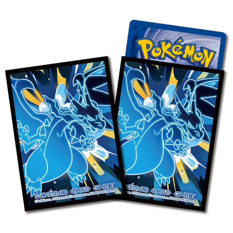 韓国限定☆コリアンリーグ メガリザードンX ポケカ サプライ4点セット 新品 ポケモンカード 韓国限定 MEGA RIZAMONG X (メガリザードンX) スリーブ