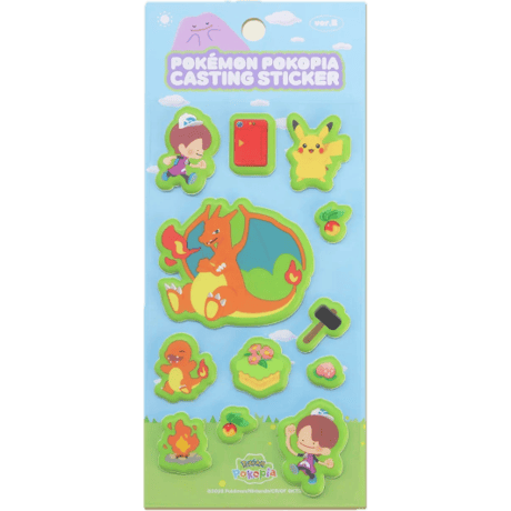 ポケモン 韓国限定 「ぽこ あ ポケモン」×MUSINSA Pokémon Pokopia 【キャスティングステッカー ver.B】