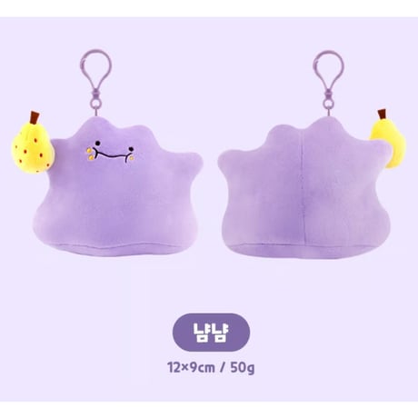 海外ポケモングッズ ポケモン × NOORI PLUS 韓国限定 メタモン カラビナ付きマスコット【全10種類】
