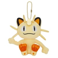 ポケモン 中国ポケモンセンター 金碧黒黄シリーズ ボールチェーン付きぬいぐるみ 【ニャース】