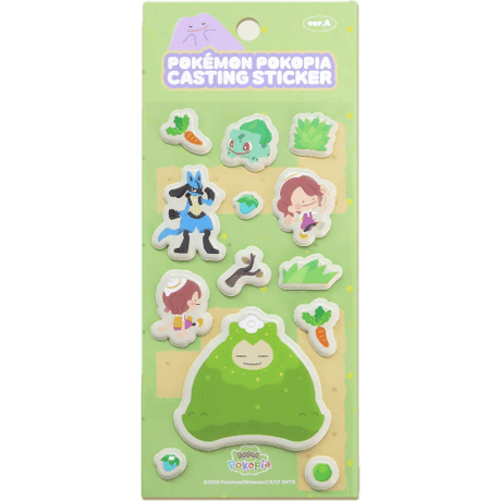 ポケモン 韓国限定 「ぽこ あ ポケモン」×MUSINSA Pokémon Pokopia 【キャスティングステッカー ver.A】