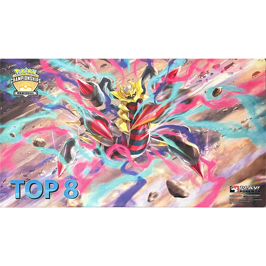 ポケモンカード 2022 Regional Championships ギラティナ プレイマッ