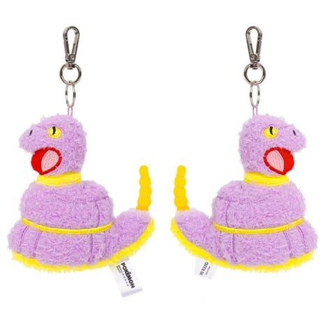 海外ポケモングッズ ポケモン × 3RD ROUND 韓国限定 ぺたんこぬいぐるみ 【プリン・アーボ・コイル・パウワウ・ピッピ】