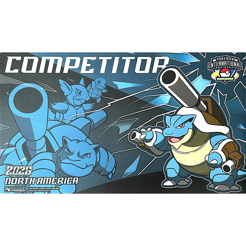 2026 NAICプレイマット カメックス ポケモンカード 2026 North America International Champi