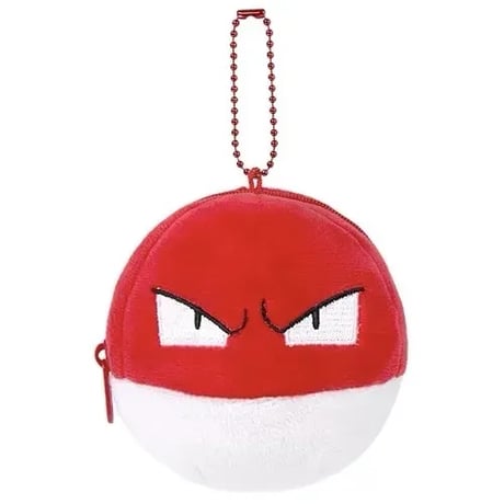 ポケモン 中国ポケモンセンター 球宝探検シリーズ ぬいぐるみキーホルダー 【ビリリダマ】
