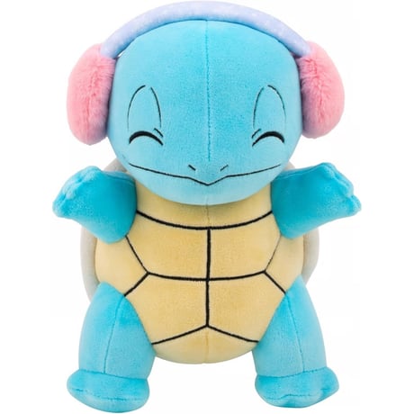 海外ポケモングッズ Jazwares クリスマスぬいぐるみ 【ゼニガメ／8インチ・約20cm】