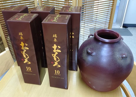 5升＿おもろ10年1,800ml×5本 (43度/十年古酒/1,800ml×5本)瑞泉が誇る「おもろ」シリーズの10年古酒