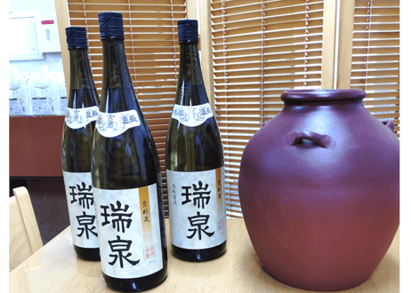 漏れなし塾生用（止水テスト済み）≪レーザー加工付、付属品セット≫耳壺3升甕カメ（縄なし）沖縄の土で作る本場泡盛古酒（お好きなお酒を熟成）も出来る（名入れ、オリジナル彫刻、レーザー加工）